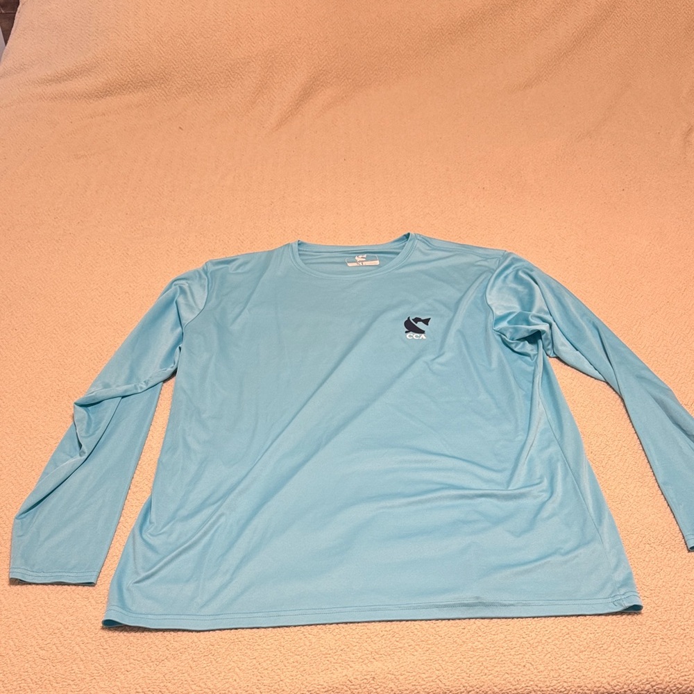 Men's Light Blue Long Sleeve Shirt